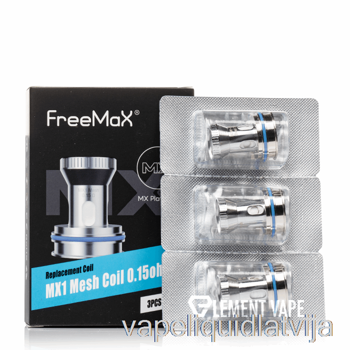 Freemax Mx Rezerves Spoles 0.15ohm Mx1 Mesh Coils Vape šķidrums